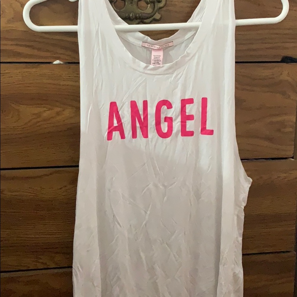 NWT Victoria’s Secret White “Angel” Tank Top